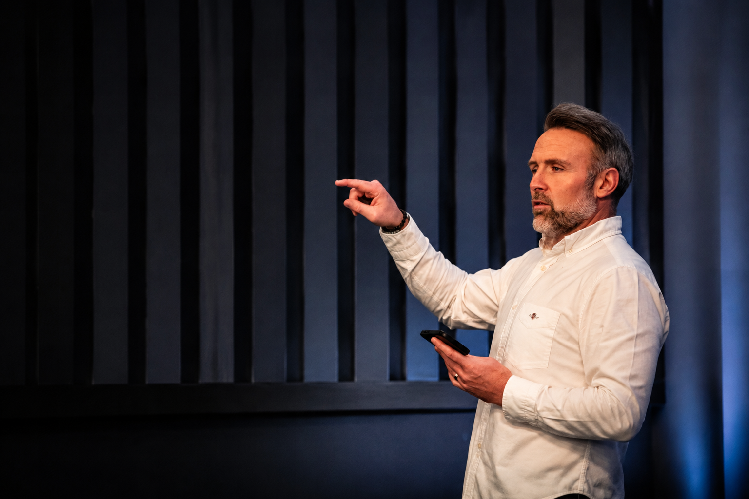 Dave Radley speaking